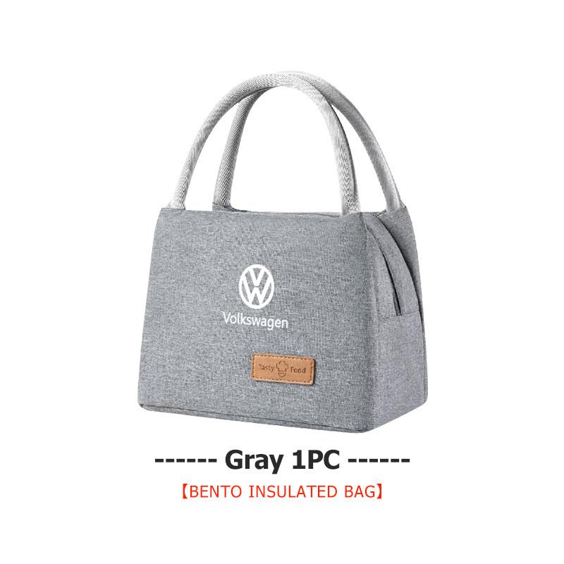 Für Volkswagen VW Brotdose Isolierbeutel Picknicktasche Lebensmittelorganizer Bento Scirocco Jetta Käfer Golf 4 5 6 Passat Polo B5