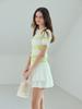 LORDLOAR Slim Ribbed Knit Yellow