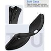 Liquid Silicone Phone Case For For Samsung Galaxy A10 S A20 A30 A50 A70 4G A11 A21 A31 A22 A52 5G A72 Protection Cover TPU Black