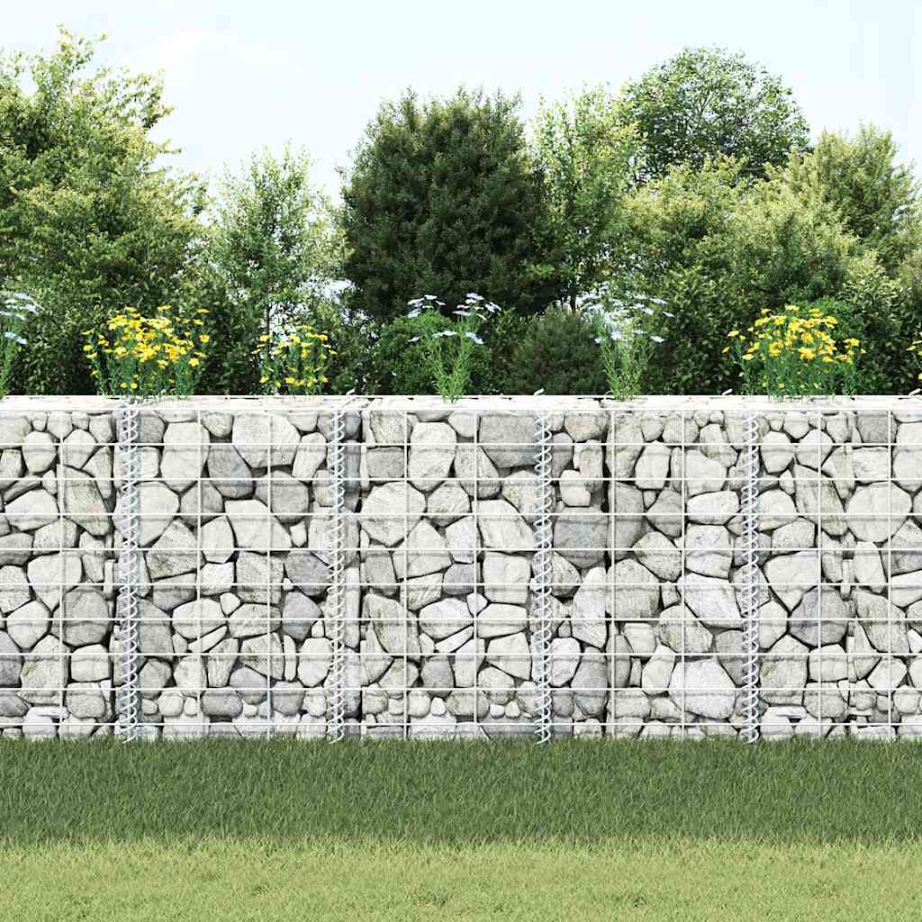 Gabion Raised Beds 3 Pcs 30 X 30 X 50 Cm Iron