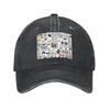 Friend TV Show Denim Fabric Cap Casual Baseball Caps Adjustable Hat Summer Unisex Baseball Hats
