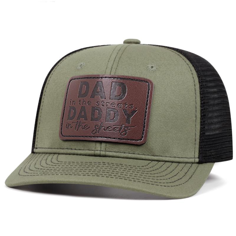 2025 Chapeau Mode Personnalisé Nouveau à Bord Plat Étiquette Richardson Chapeau Hip Hop Street Dad Chapeau Hip Hop Street Casquette de Baseball Pare-soleil