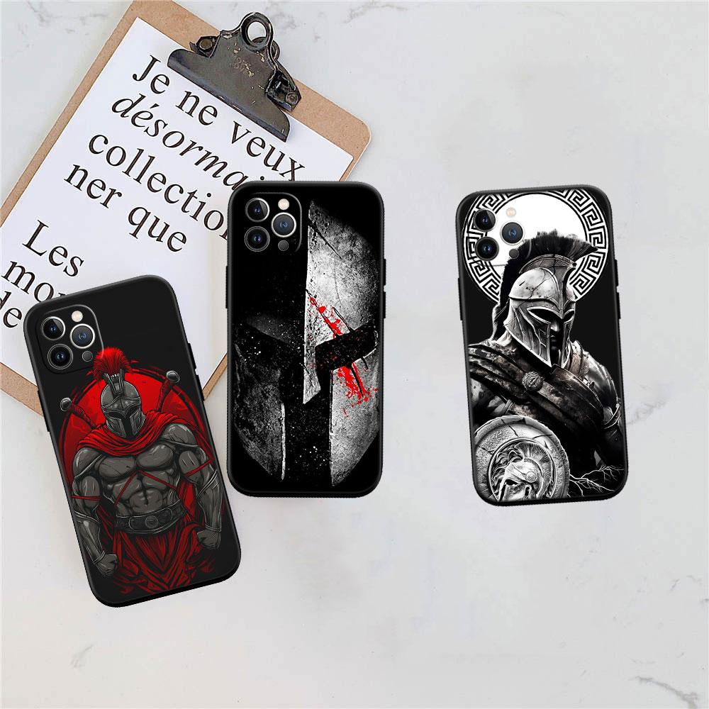 LO88 Spartaner Krieger Soft Shell Handyhülle für OPPO A3 Pro A72 A74 A76 A77 A77S A78 A79 A94 A95 A18 A40M A58