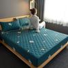 Thickened Washed Cotton Waterproof Quilted Mattress Cover Protective Sleeve