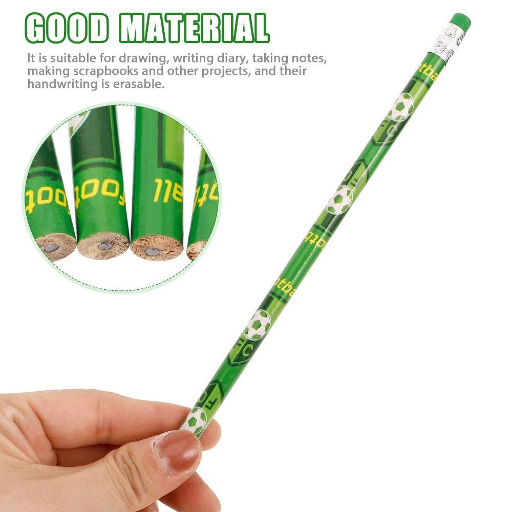 12Pcs HB Pencil Cartoon Drawing Stationery New Wood Pencil  for Children Student