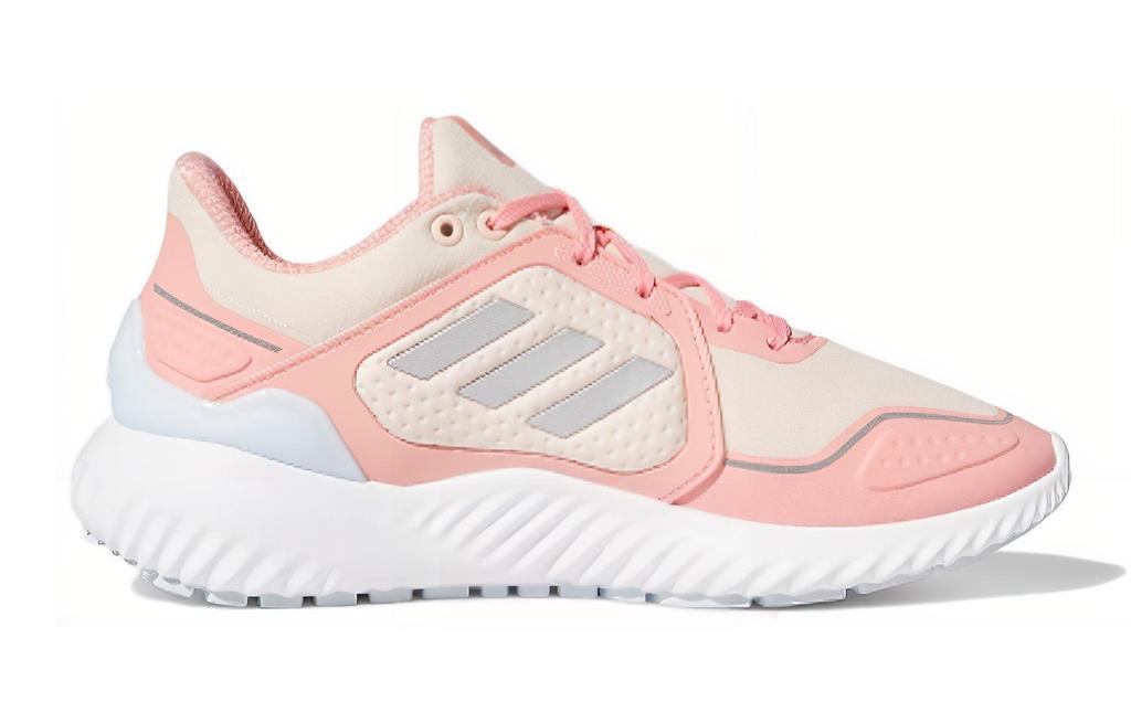 Adidas Climawarm Bounce J Abrasion Resistant Low top Kids' Running Shoes Pink White Teenagers FW9132