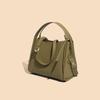 Bucket Bag Women 2025 Genuine Leather High-end Simple Handbag Shoulder Bag Crossbody Bag Women