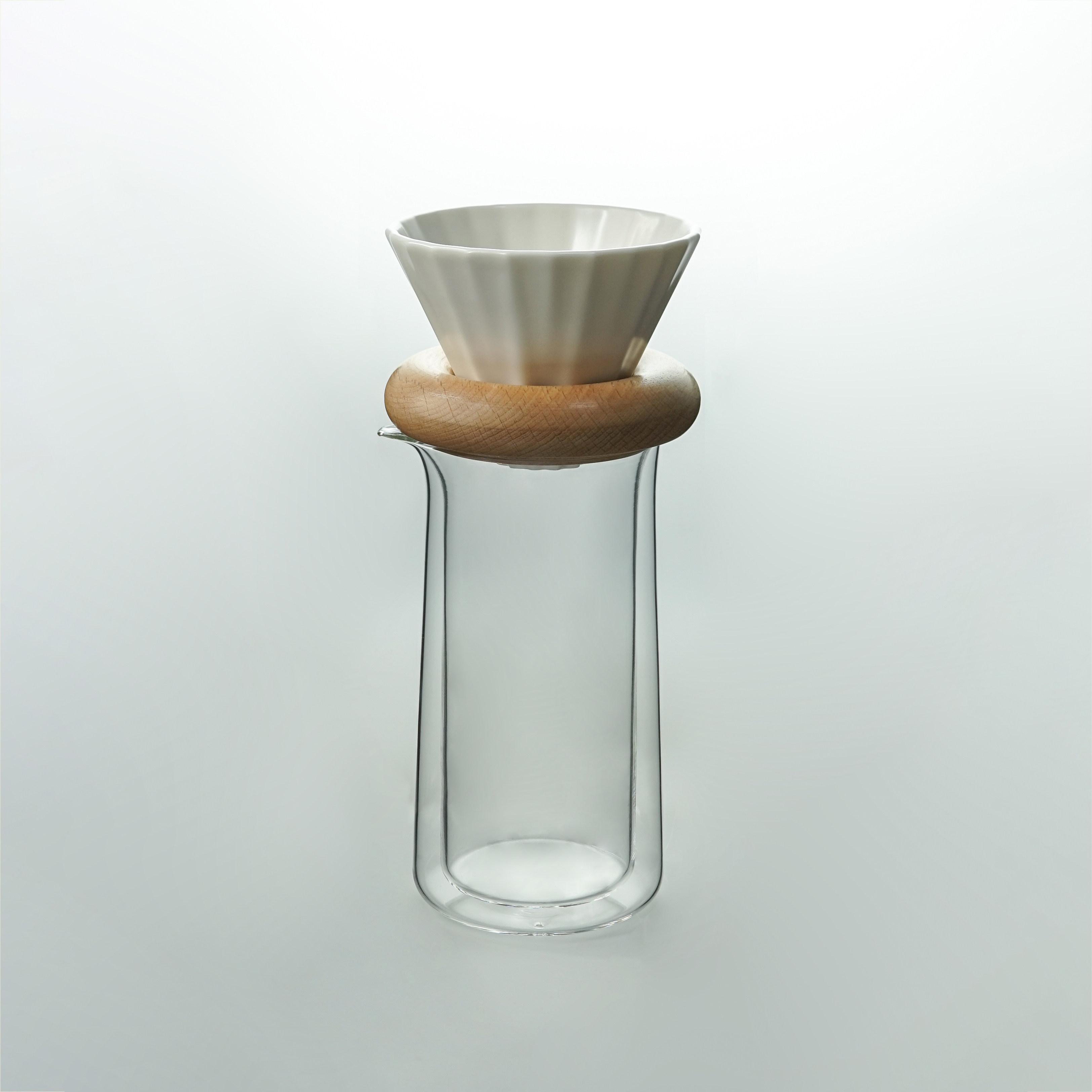 

BEPAN Hand Brewed Coffee Set Glass Sharing Pot Filter Cup Funnel Birthday Gift Simple Design Home Decoration Coffee Utensils