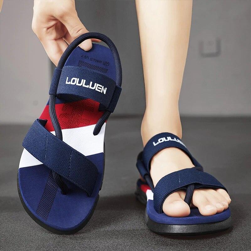 Sandals Men Sneakers Casual Shoes Men Light Soft Flip Flops Men Slippers Men Beach Sandals