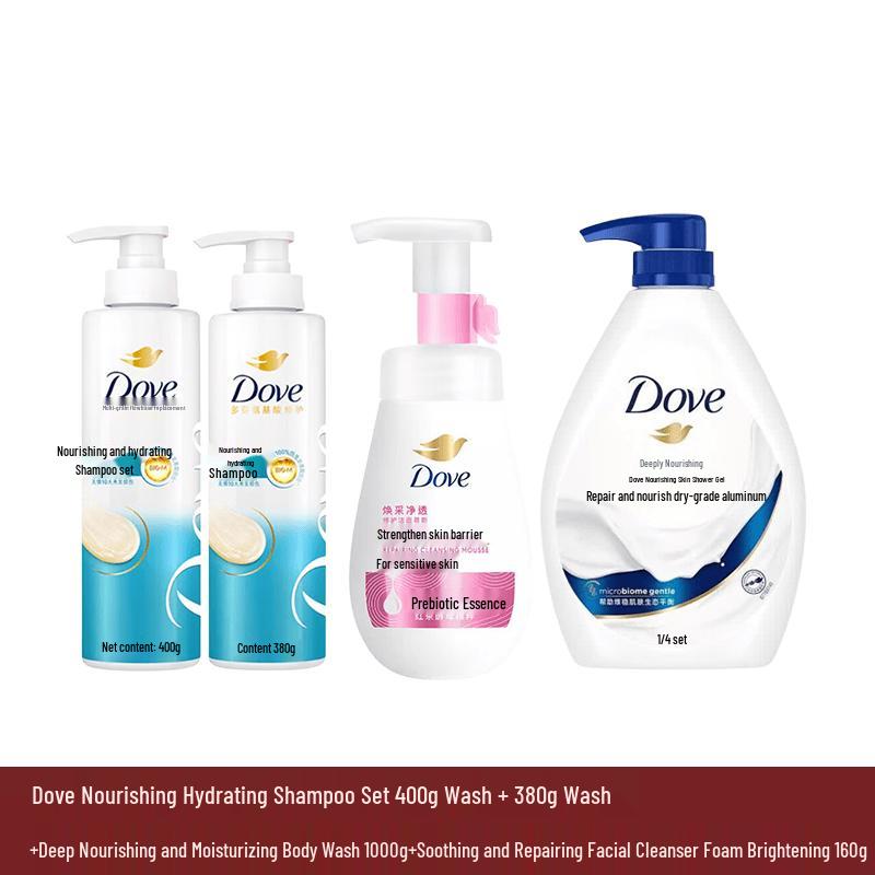 Набор Dove Питание и Увлажнение для Волос и Тела