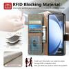 Flip Leather Magnetic Wallet Case for Samsung Galaxy Z Fold 7 6 5 4 3 Fold7 Fold6 Fold5 Fold4 Magsafe Magnetic Protection Cover