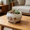 Cute Pet Shaped Flower Vase, Decorative Small Cat/Dog Resin Vase for Living Room, Bookshelf, Dining Table, Kitchen Decor