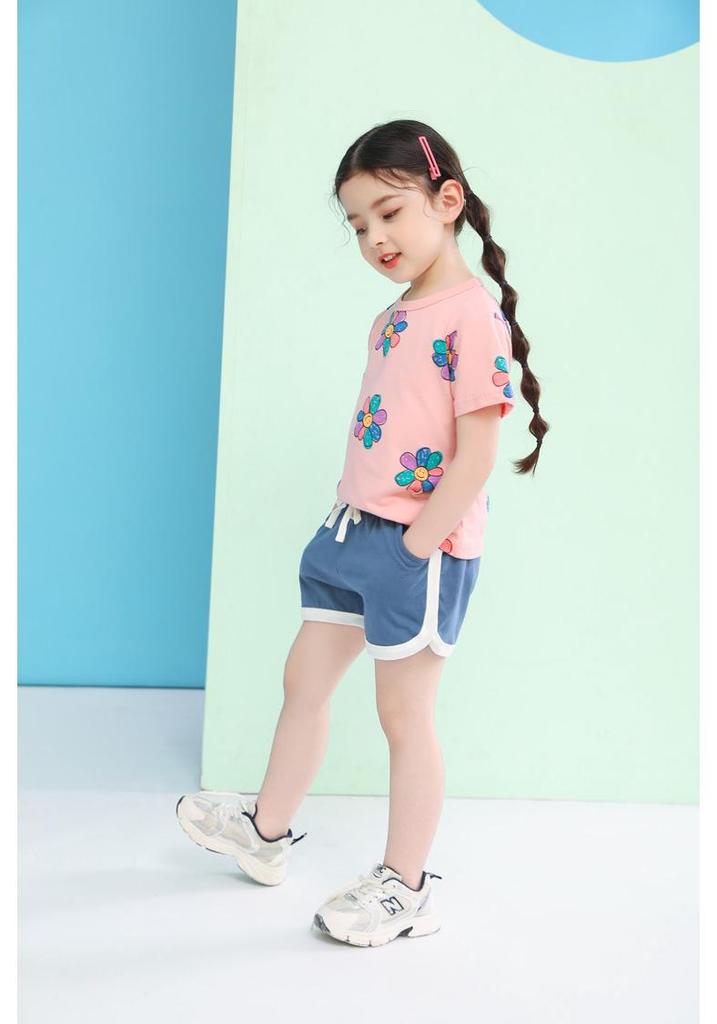 27home Kids' Summer Shorts: New Style Five-Point Pants for Girls