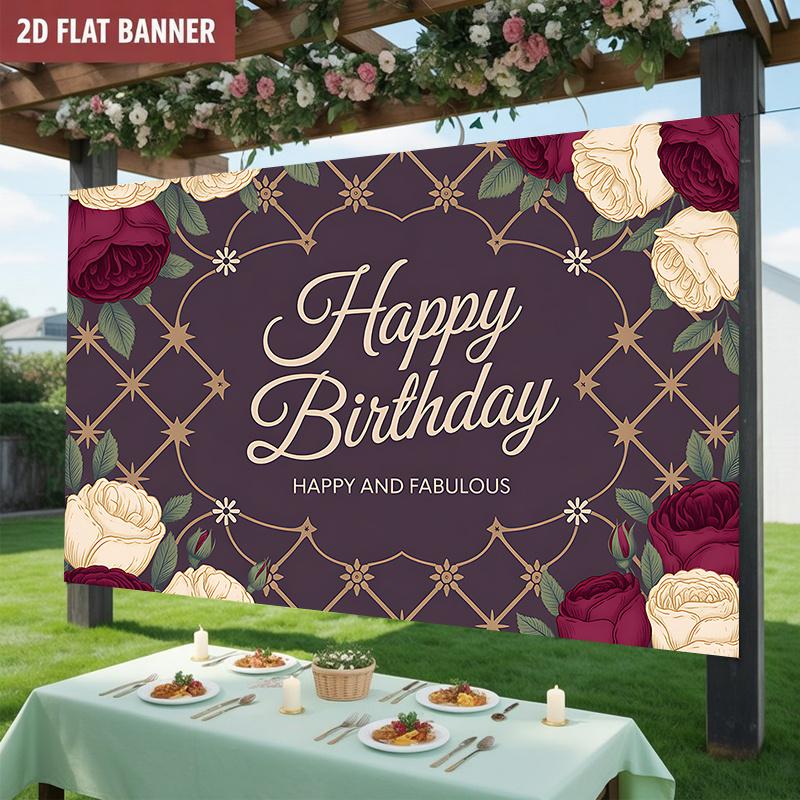 1pc Photography Party Background - Party Supplies