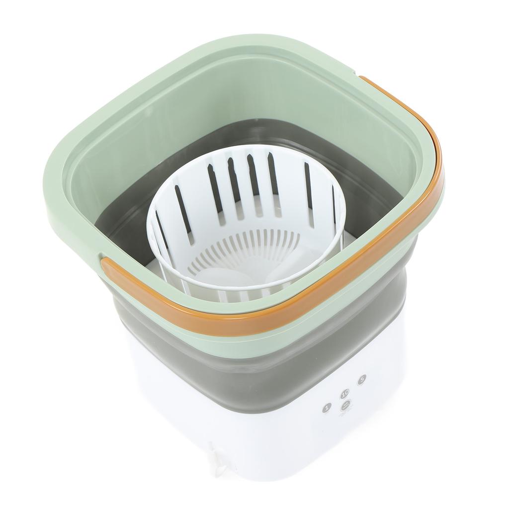Portable Foldable Washing Machine Large Capacity Low Noise   Small Washer for Home