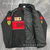 Tuta da Corsa Ferrari Giacca da Moto Ricamata Tuta da Ciclismo Tuta da Moto Giacca Sportiva Casual Per Ferrari 488 Roma F8 SF90