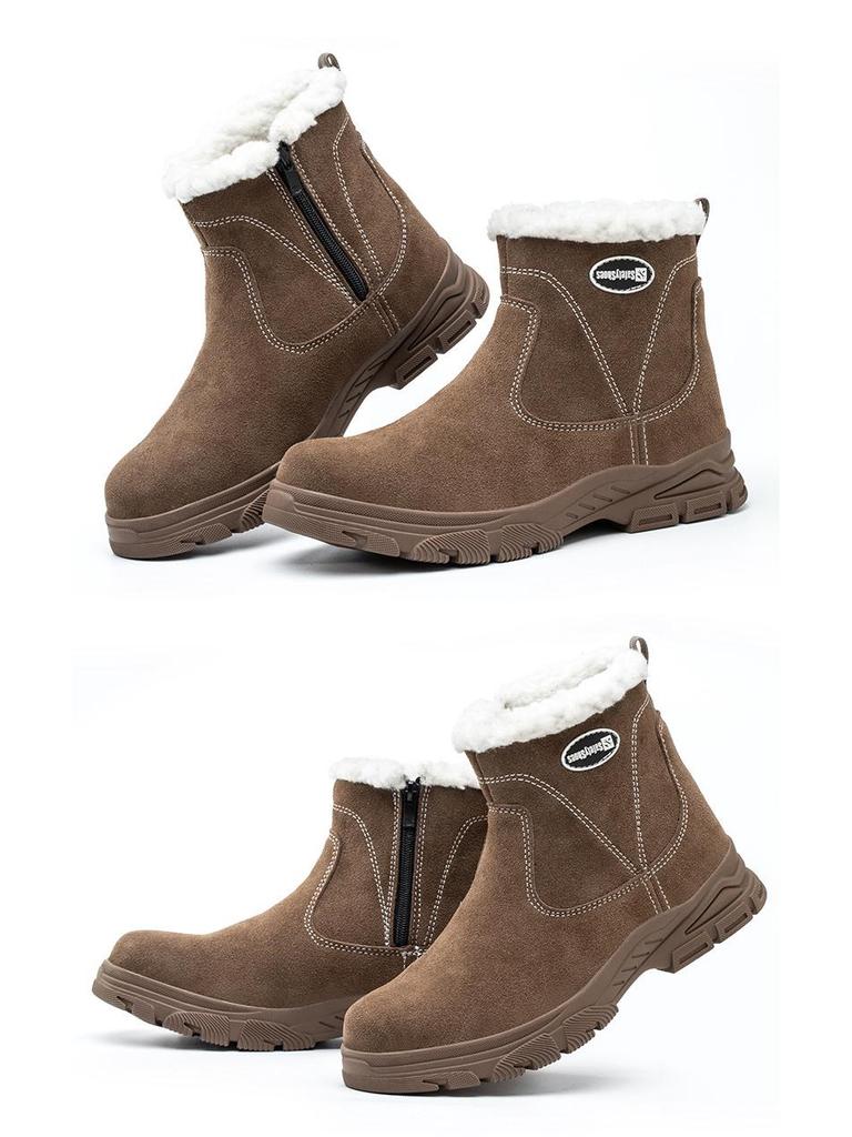 Winter-High-Top-Sicherheitsschuhe: Stoßfest, Durchstichfest, Unisex