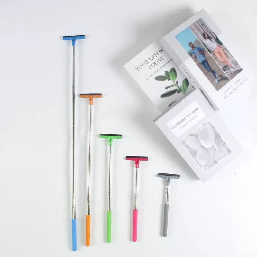 Justerbar Bärbar Bilfönsterrengörare Bärbar Storlek Manuell Vattenskrapa Fönsterrengöring