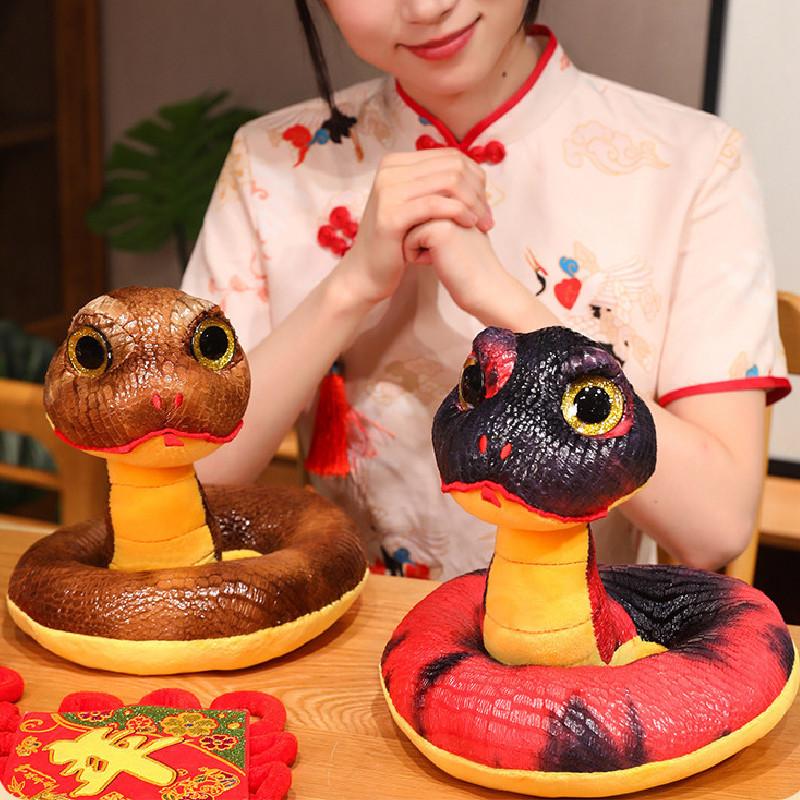 Adorable Plush Snake Toy Cuddly Stuffed Animal Doll For Kids Perfect Gift Idea