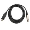 9.8ft Microphone Converter Cable Plug and Play Studio Audio Mic Connector  PC / Laptop Audio