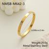 Stainless Steel Gold Plated Open Bangle Multi-Style Heart Star Stripe Mother-of-Pearl Design Versatile Layering Bracelet