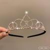 Moderna Para Tiara Adornada con Cristales Perfecta para Ocasiones Especiales