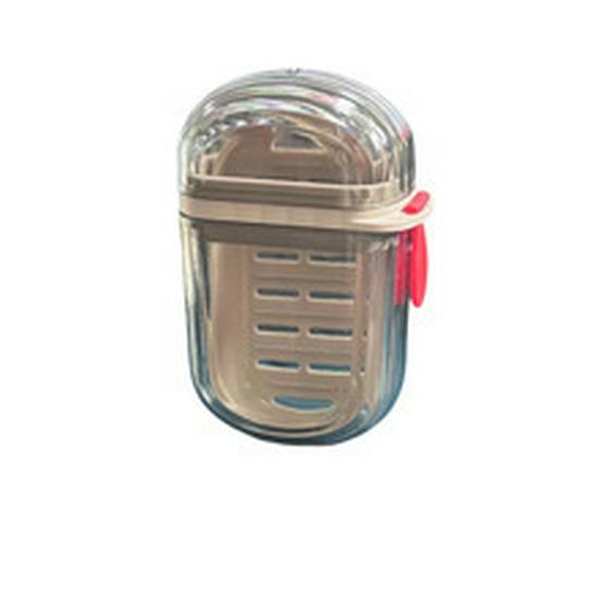 Creative Travel Soap Box with Sealed Lid and Drain