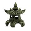 Resin Chinese Style Bonsai Pagoda Figurine Aquarium Decor Fish Tank Adornment Home Garden nament Miniature Landscape Statue Home