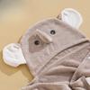 Absorbent Class A Kids Bath Towel Poncho Newborn Infant Baby Ultra Soft Fabric Hooded Bathrobe Thickened Swaddle Wrap