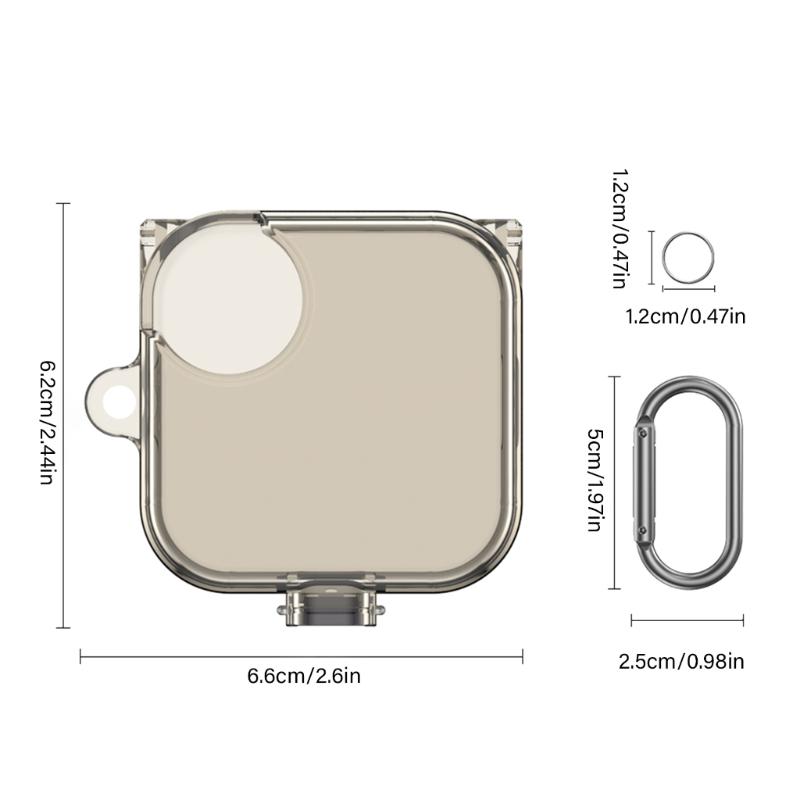 Ergonomic Clear Soft Protective Case Sleeve For CMF Buds 2 Wireless Earphone Antislip Grip Dusts Water Resistant Nonslip