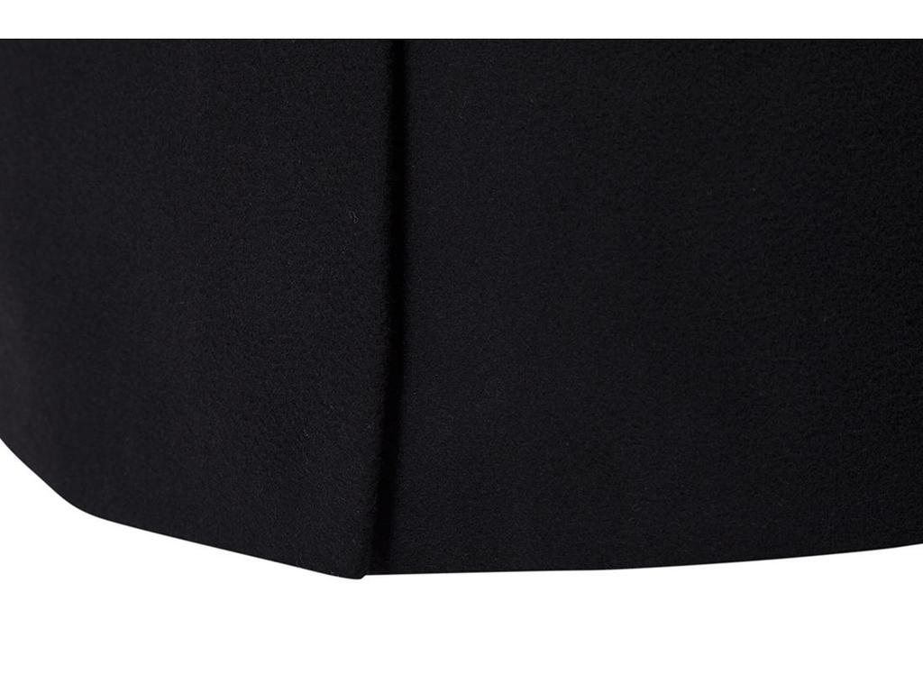 2025 Autumn/Winter Men's Double-Breasted Wool Trench Coat with Epaulets - Trendy European Style
