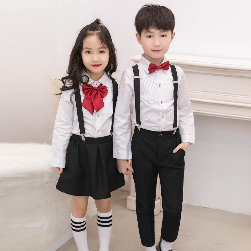 Dziecięcy letni smoking sceniczny dla chłopców - strój dla zespołu chóralnego