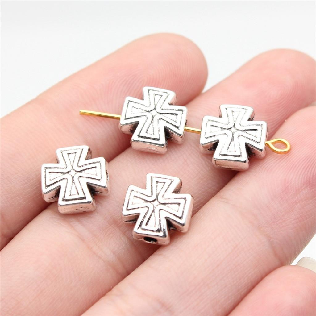 Аксессуары Детали Верьте Маленькие Бусины Детские Ювелирные Материалы ZB005 A28-10pcs-10x10x5mm