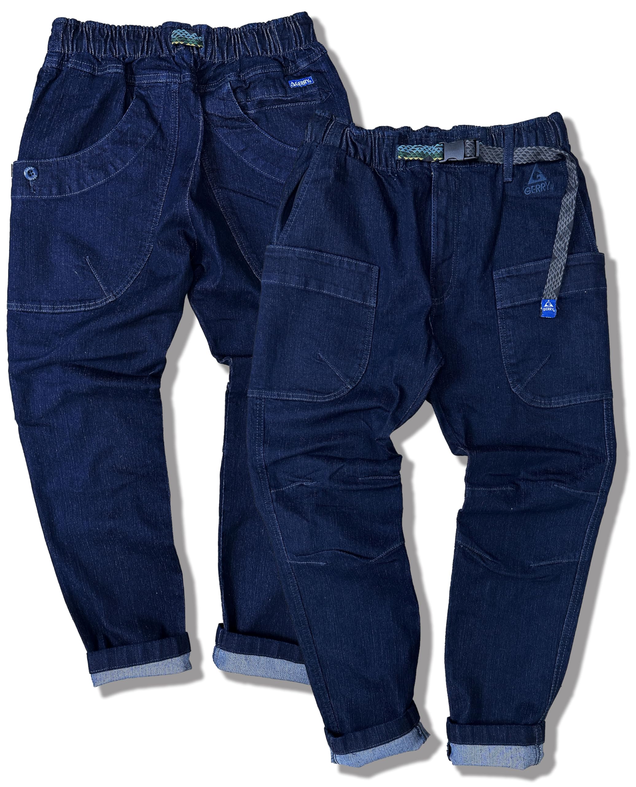 

Gerry Gear Pants, Climbing Pants, Stretch Denim Chino Pants, Tapered Pants, Men s Camping Pants (XL, 71 Navy)