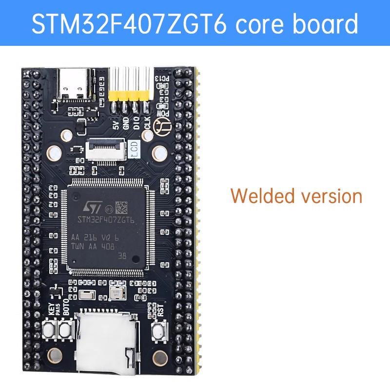 

LIZAO STM32F407ZGT6 MCU Development Board 1.54 LCD Screen Type-C USB Learning Core Module