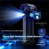 A84E-Electric Air Blower Compressed Air Duster 130000RPM Featuring 4-Speed Adjustment& LED Light, Rechargeable Fast-Charging