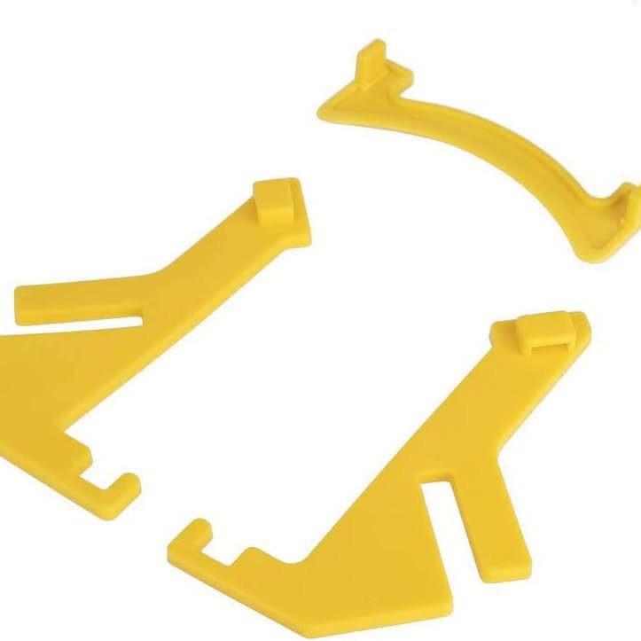 Yellow Plastic Bee Honey Bucket Stand with Frame Holder and Handle Yellow Plastic Stand