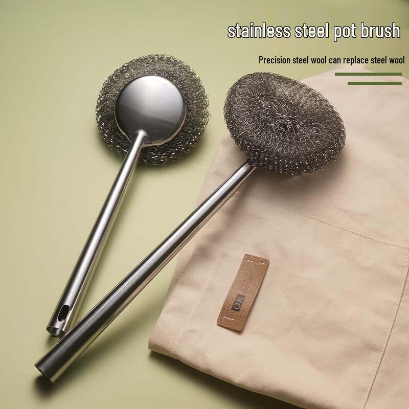 

Anvelo A510 Long Handle Pot & Dish Brush with Steel Wire Head