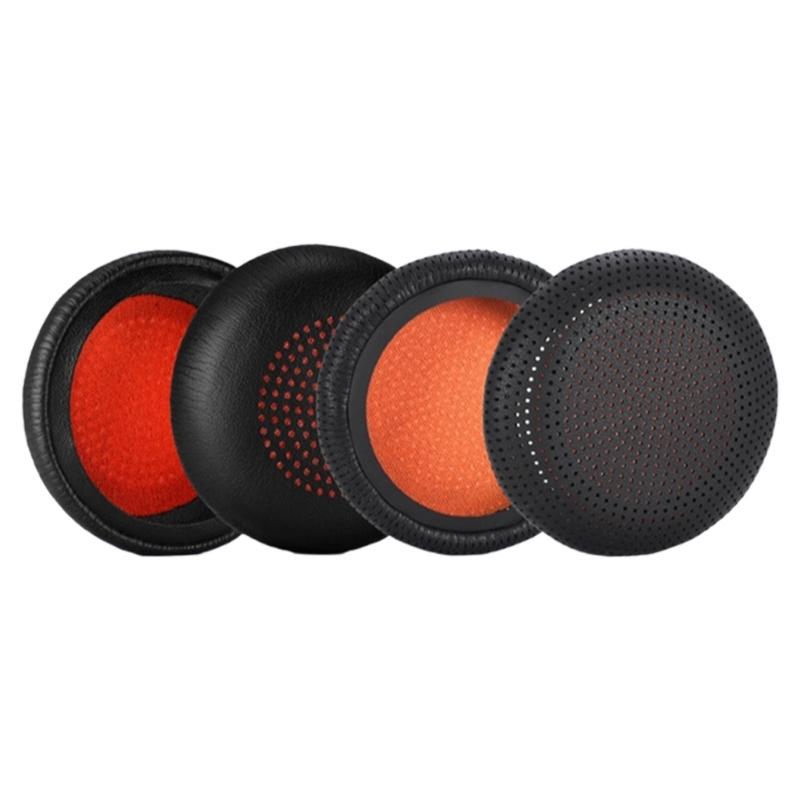 Soft Protein Leather Earphone Cushions with Sponge Padding Breathable Foam Ear Cushions Pair for BlackWire 7225 5200