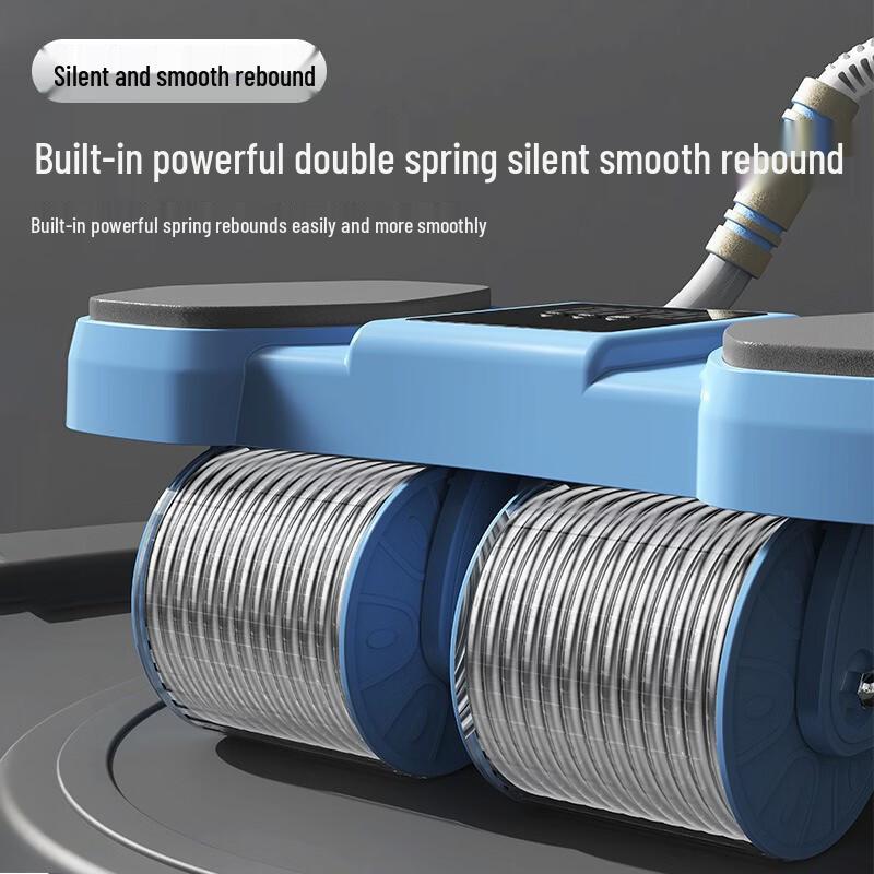 Smart Automatic Rebound Double Abdominal Wheel