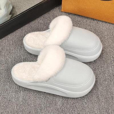 Zapatillas de Algodón de Invierno Unisex: Desmontable, Lavable, Antideslizante, Moderno y Cálido - Perfecto para el Hogar y Salidas Casuales.