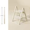 Portable Folding Ladder Miltifunctional Foldable Safety Ladder Household Attic Indoor Ladders Stainless Steel Stairs Gardening