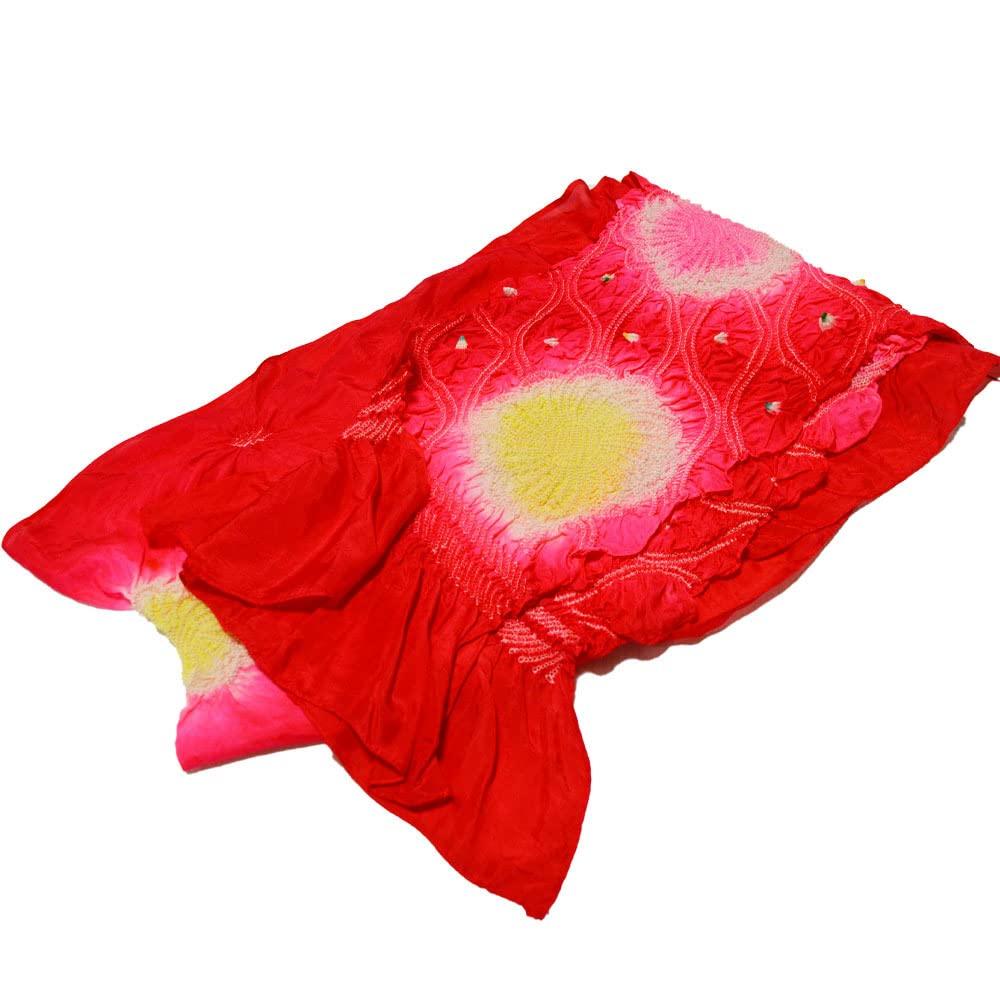 

Kimono Heiko Obi Pure Silk Children Made in [HESAKA Store] Japan/Red червоний