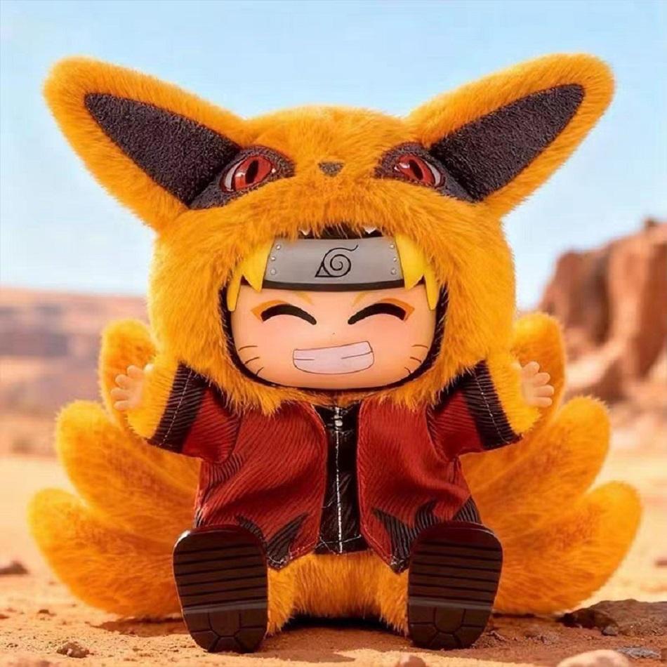 Hot EAKI Naruto Vinyl Plush Blind Box Shippuden Party V2 Series Stuffed Plush Figure Bag Pendant Ornament Doll Toy Birthday Gift