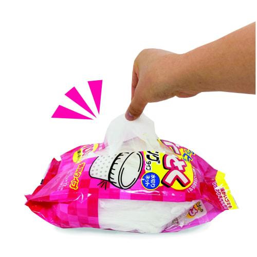 Chemical Japan NSK-100: Draining Net, Dual-Use, Stocking-Type, Stretched Length: Approx. 25cm Wide X 26cm Long, 100 Sheets, Nobipita, Effectively Capt