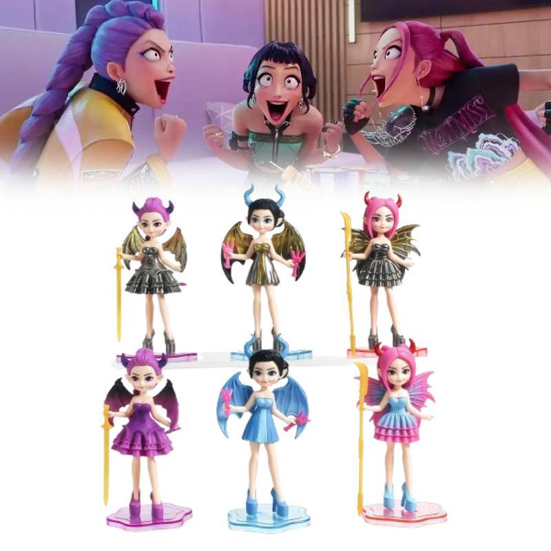 Kpop Demon Hunters Pvc Figure Collectible Toy For Fans