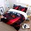 Growling Bear, Fiery Sword. Bedding Sets Duvet Cover Sets Duvet Covers Pillowcases(1 * Duvet Cover 2 * Pillowcases Without Duvet Insert)