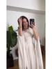 Summer 2025 Elegant Retro Long Sleeve Dress
