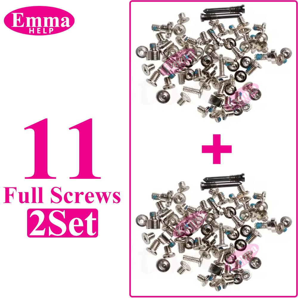 2set Full Screw Set For iPhone X XS XR 11 12 13 Pro Max Mobile Internal Bracket Bottom Complete Screws Replacement Repair Parts