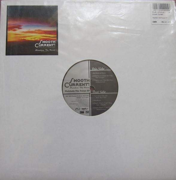 12inch Record SMOOTH CURRENT - Maintain The Focus EP PPLP004 Pleasure Produc 2009 Japan Rap & Hip-Hop/R&B Used
